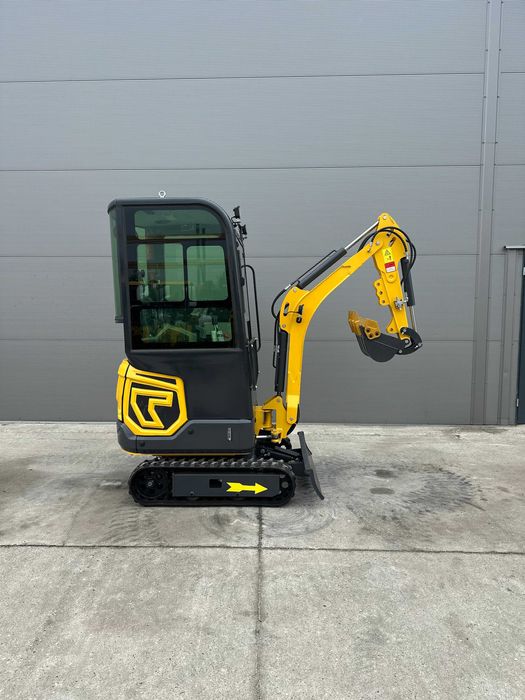 NOWA minikoparka Interbauer MKT12 1200kg RAMIĘ SKRĘTNE JOYSTICK'i