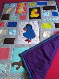 Przykrycie patchwork narzuta dla dziecka