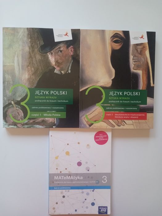Zestaw podręczników dla kl.3 szkół średnich