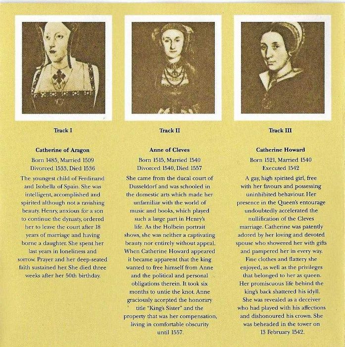 Rick Wakeman - - - - - The Six Wives Of Henry The VIII - - - - - CD