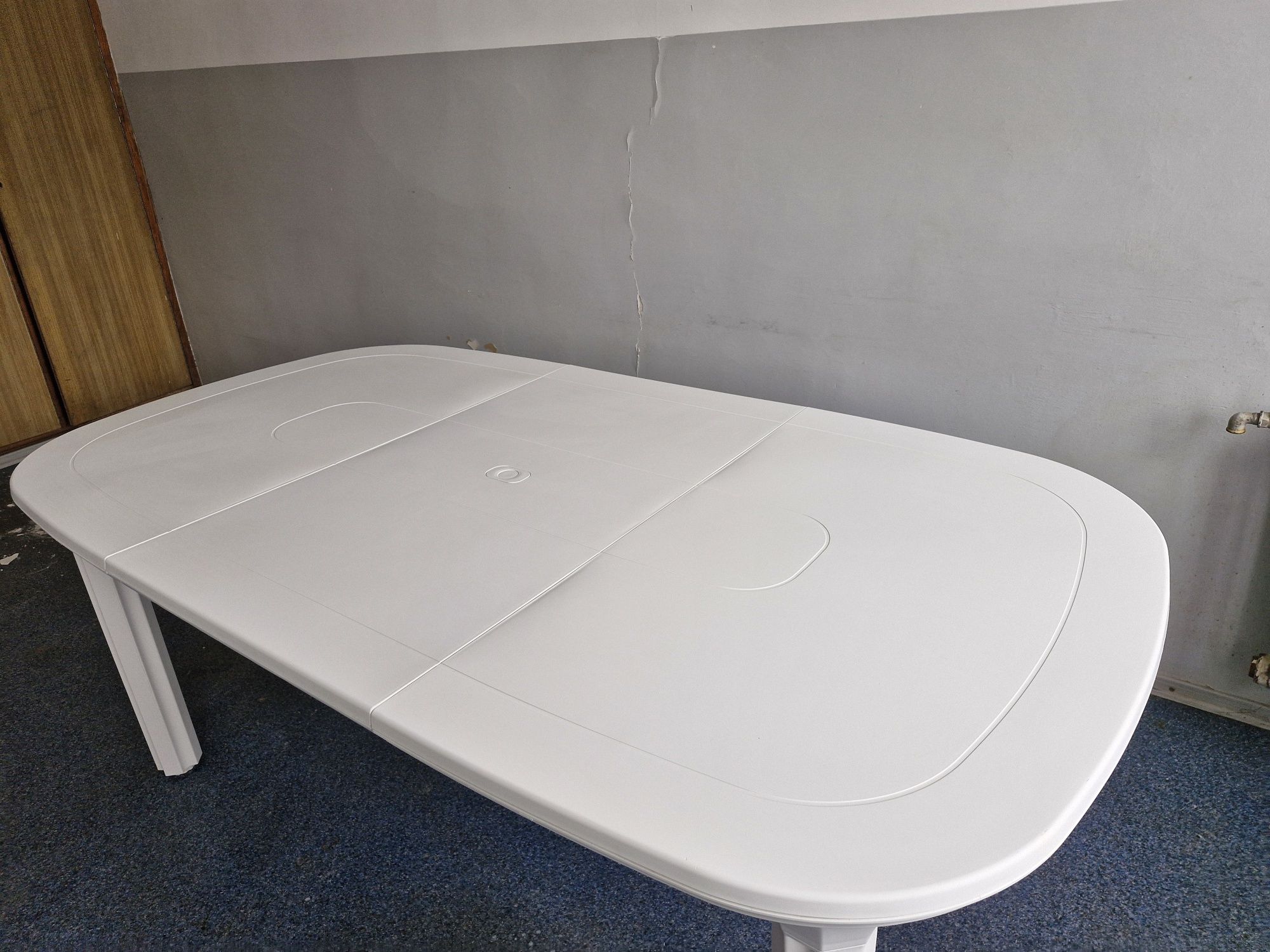 Meble stół ogrodowy plastikowy dł. 192 szer. 105 cm solidny wysyłka