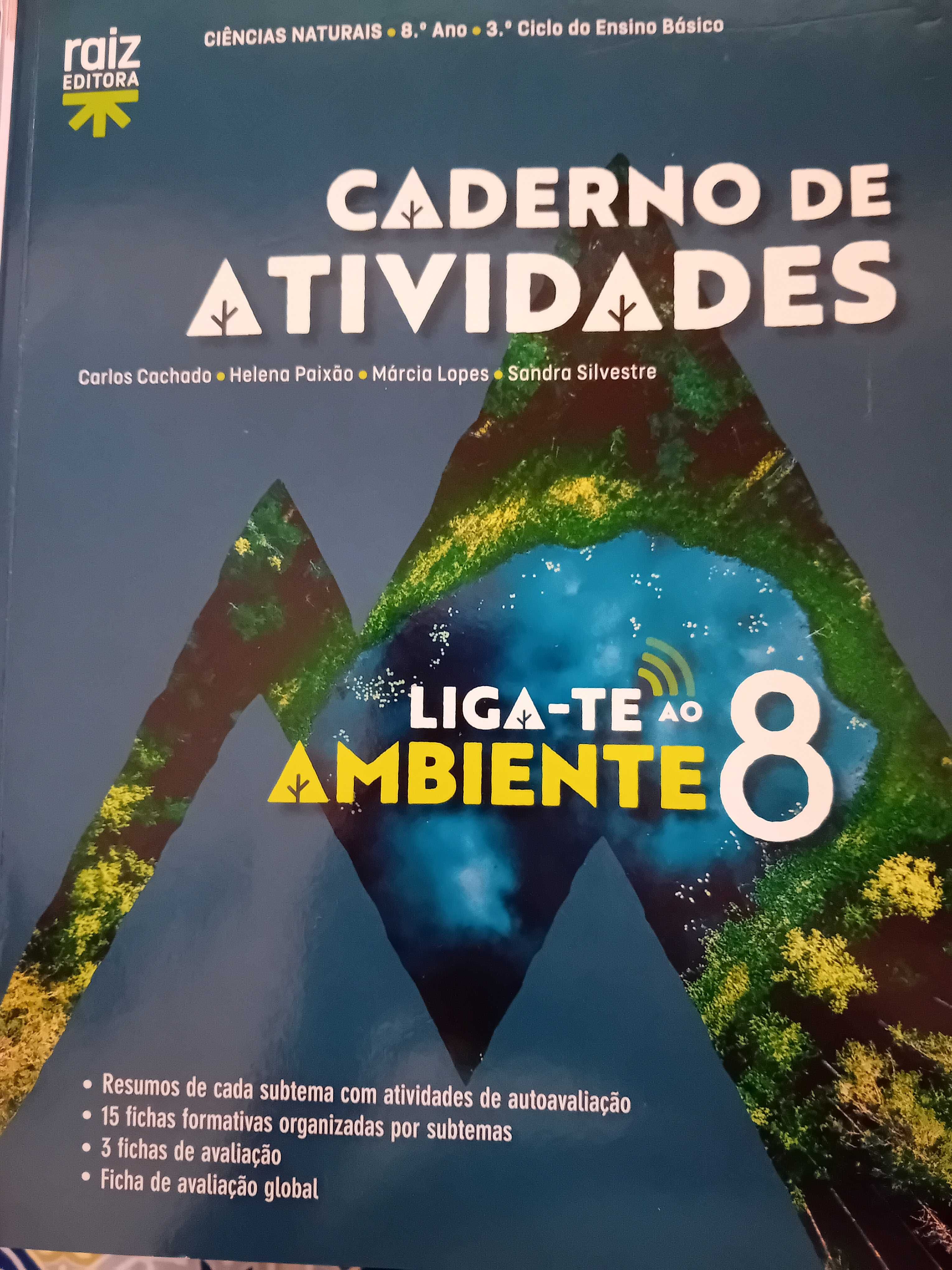 Caderno de atividades 8.o ano bom estado