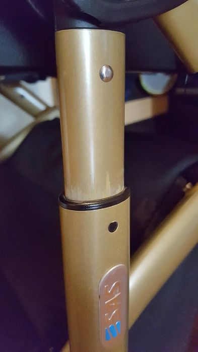 2в1 Коляска Mioobaby Zoom Royal Edition Navy-Gold