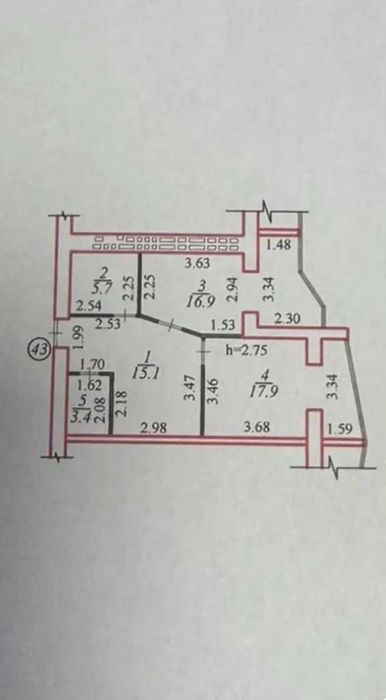 Продам 2х кімнатну квартиру 60 м2 ЖК River Park ЖМ Перемога Вигідно!