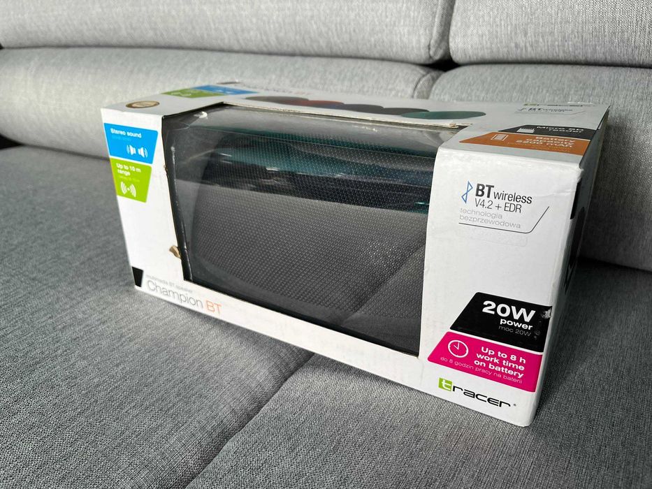 Nowy głośnik bezprzewodowy Bluetooth Tracer Champion 20W