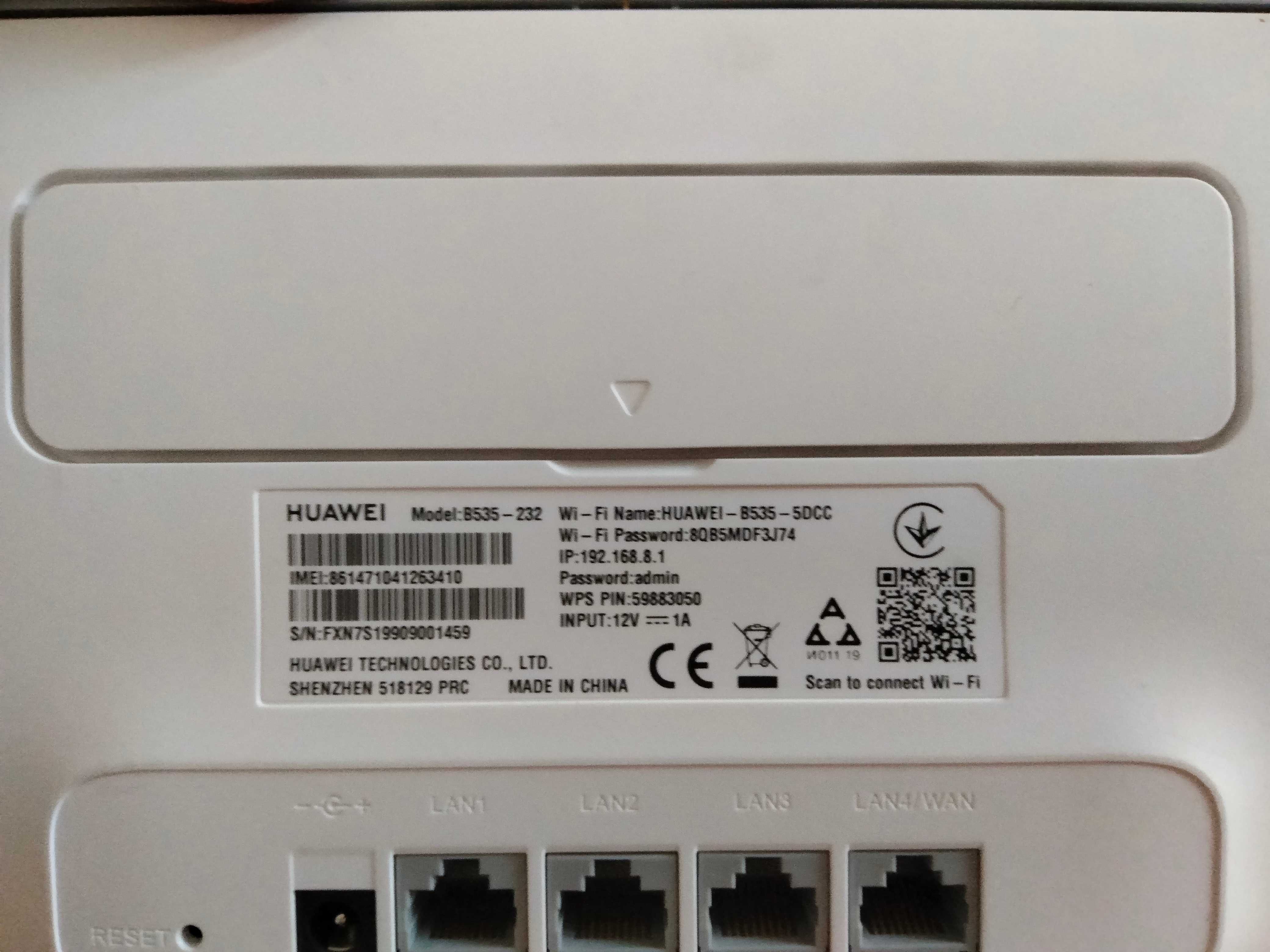 Router Huawei 4xLAN
