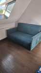 Sofa rozkładana butelkowa zieleń