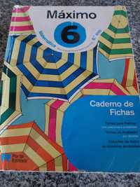 Caderno de fichas de matemática 6° ano
