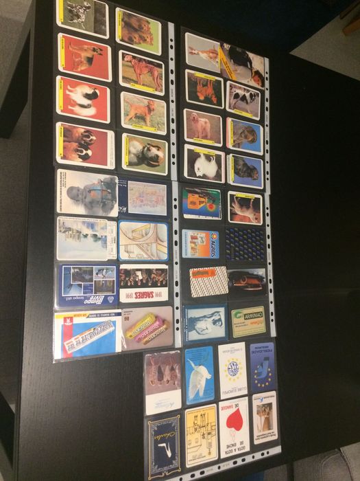 lote de calendários anos 80-90