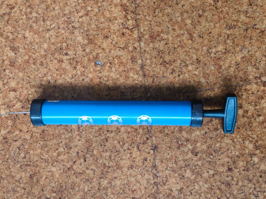 Bomba de Ar Manual Portátil (Azul