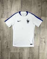 Nike france dri-fit футболка S размер футбольная белая оригинал