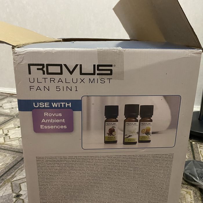 Вентилятор домашний с увлажнением воздуха