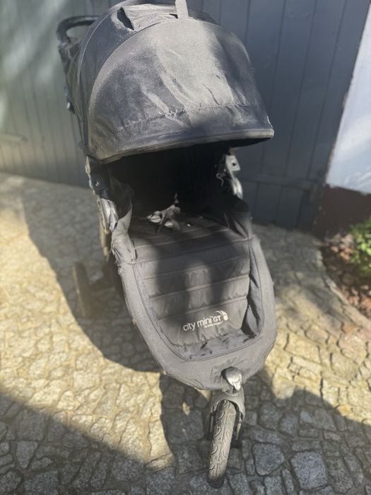 Wózek spacerówka skladana City Mini GT czarny