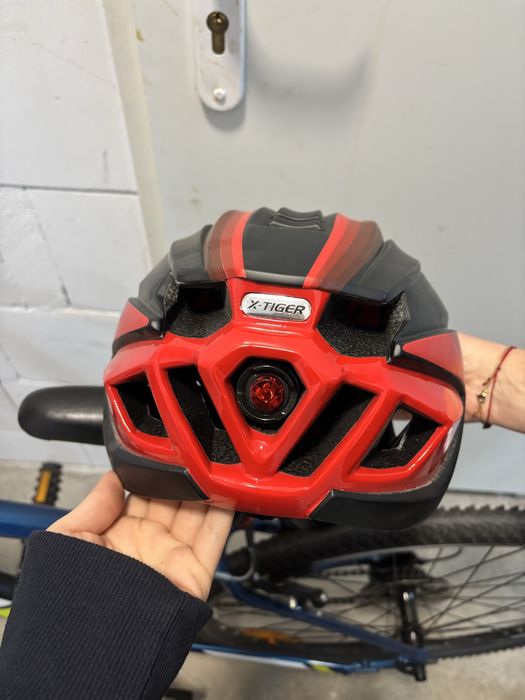 Męski damski unisex kask rowerowy x tiger model andy-018 rozmiar L