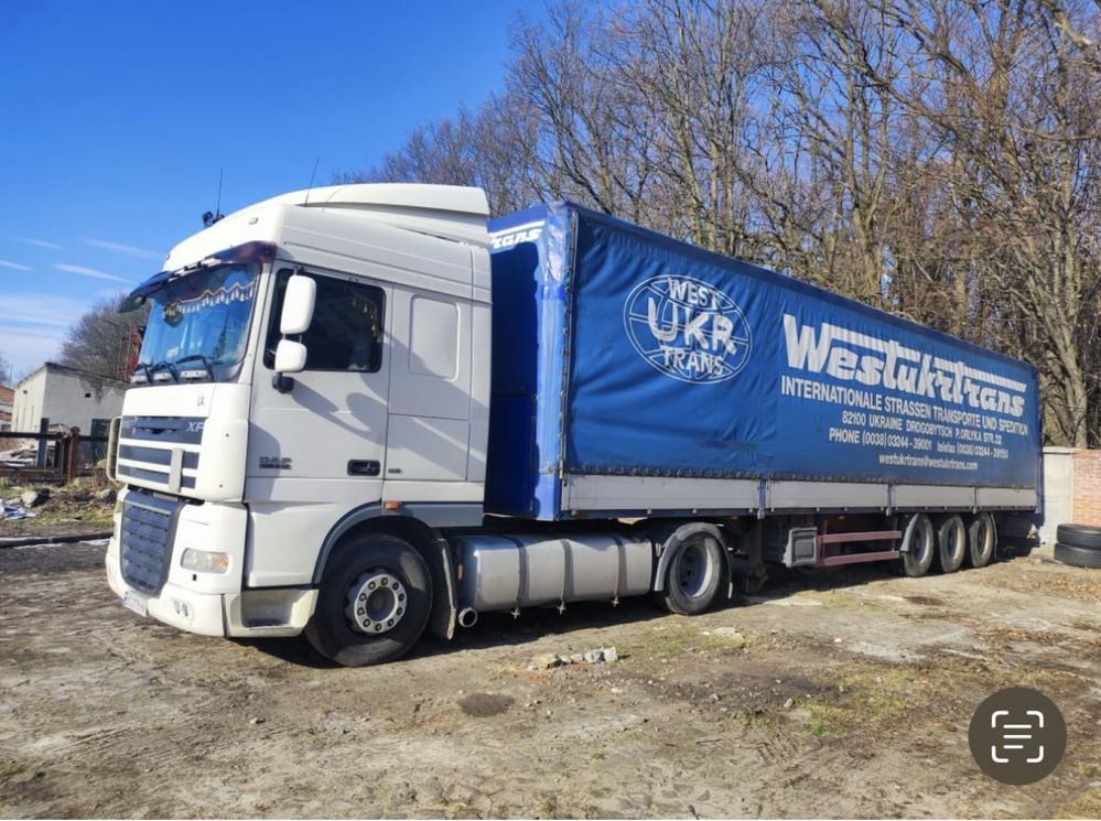 Тягач DAF XF105 причіп KOGEL