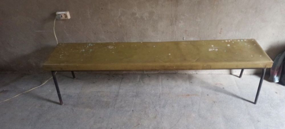 Лавка железная для дачи