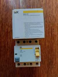 Выключатель дифференциальный (узо, ПЗВ) IEK ВД1-63 16  A