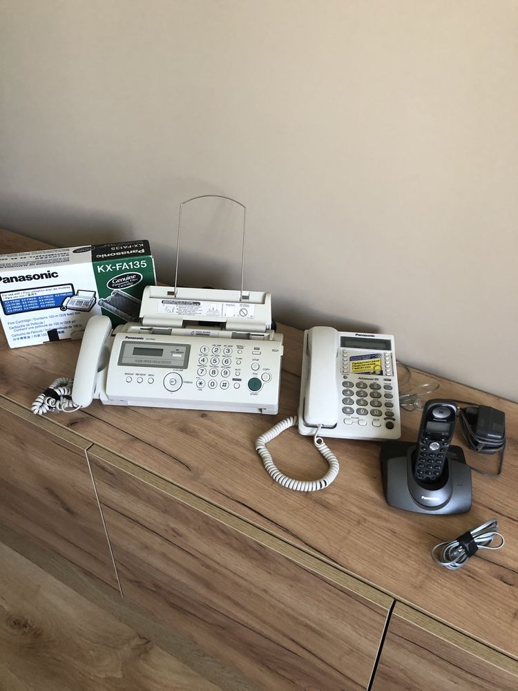 Домашние, офисные ,телефоны, факс panasonic