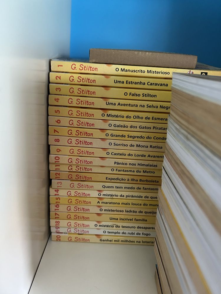 Coleção de livros Geronimo Stilton