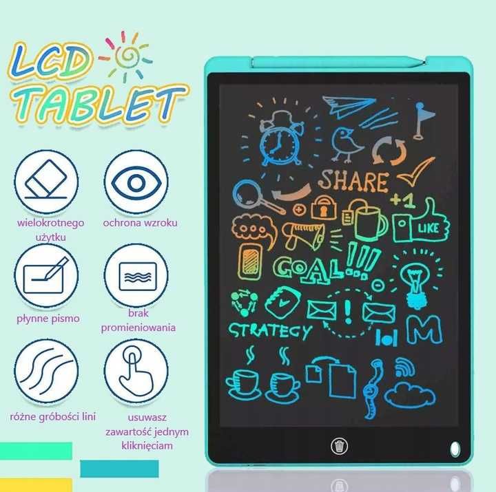 Tablet graficzny dla dzieci magic kolorowy 8.5 cala