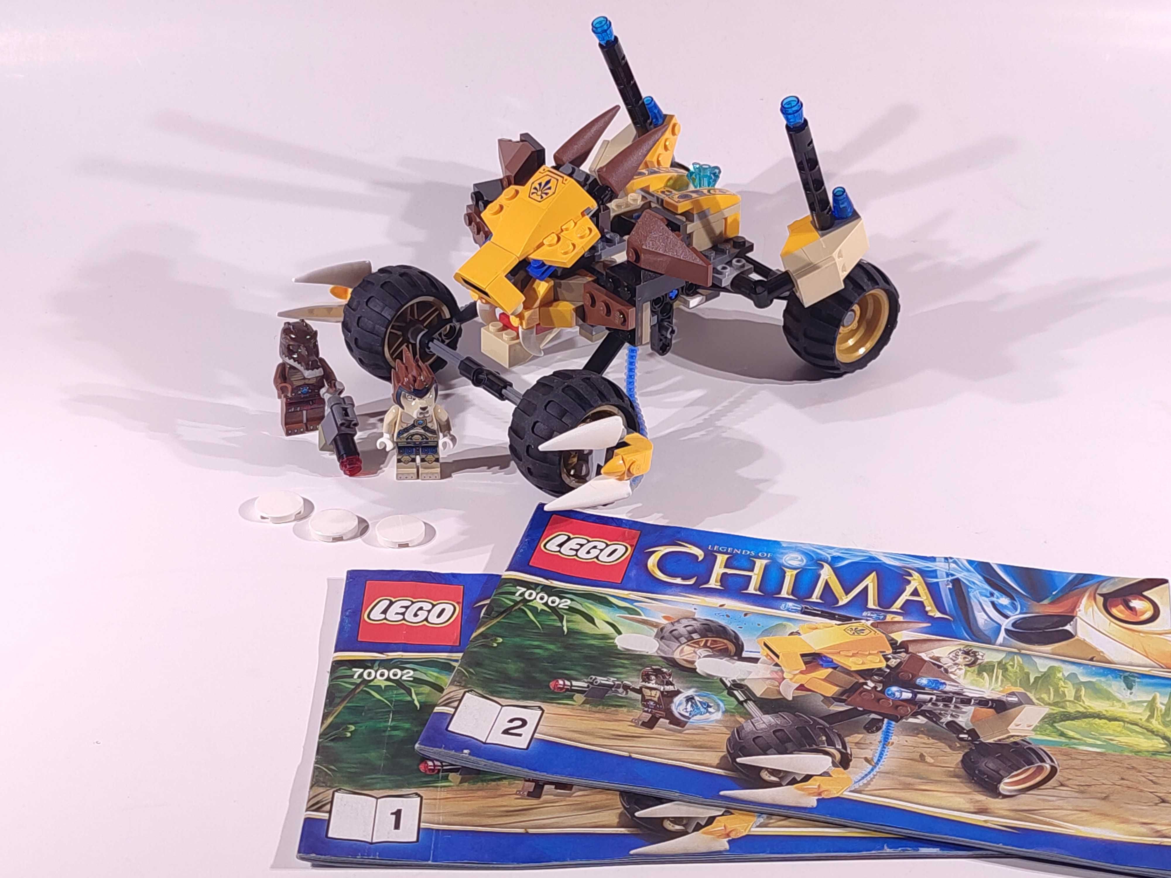 LEGO Chima 70002 - Lwi atak Lennoxa - Komplet 100%