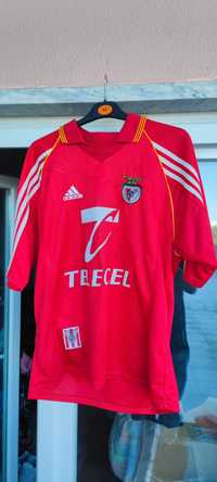 Camisola Benfica SLB, anos 90_tamanho M