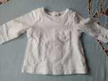 Camisola branca bebé 50 cm