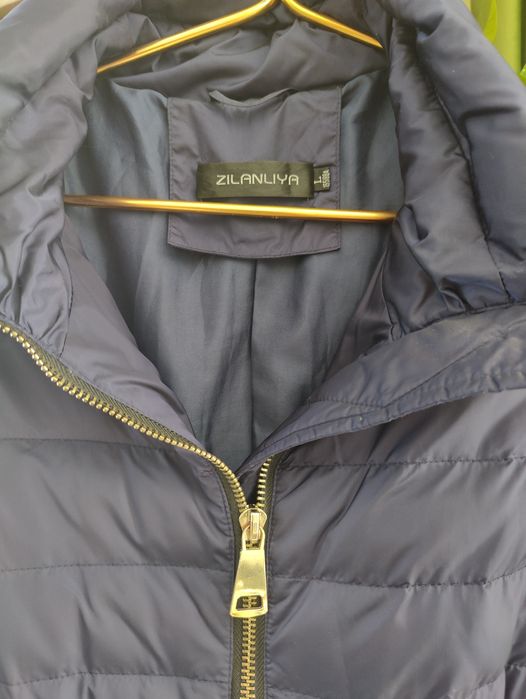 жіноче пальто - куртка стьобане (пуховик) демісизонна ZILANLIYA