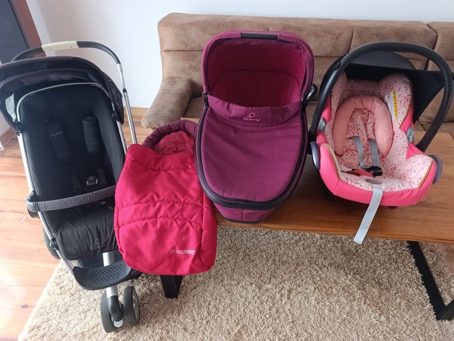 Wózek 3w1 Quinny Buzz z nosidłem Maxi-cosi