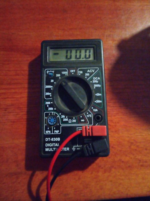 Multimeter DT-830B цілий дисплей плата під ремонт запчастини m830 uni-