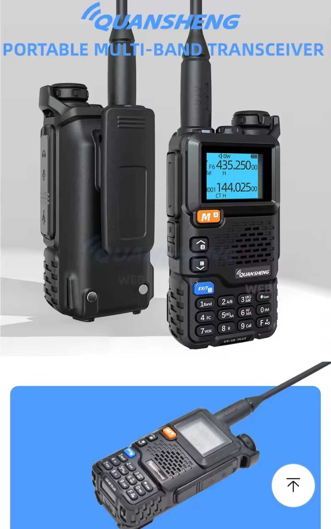 Quansheng UV-5R plus + dodatki