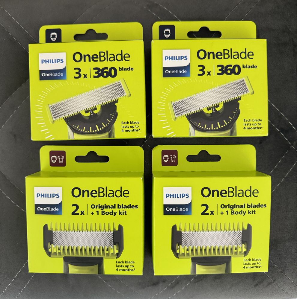 OneBlade Philips оригінальні змінні леза катридж