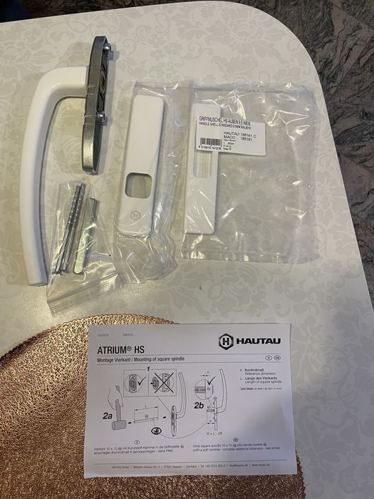 Klamka Hautau do drzwi przesuwnych