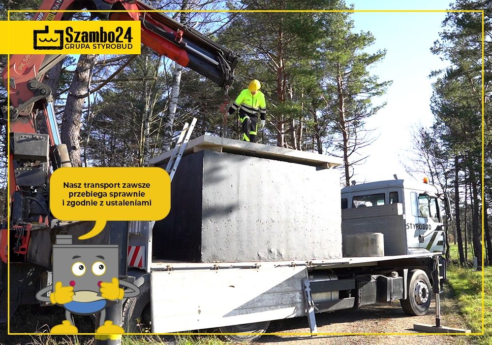 Przeworsk- Szambo betonowe / Zbiornik - Producent, transport i montaż