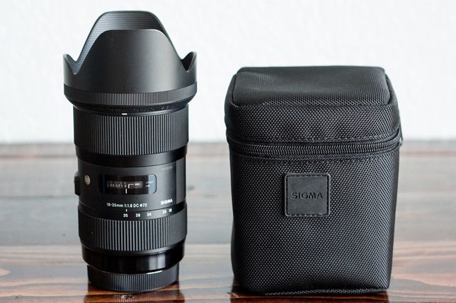 Vendo lente Sigma ART 18-35mm f1.8 para Canon