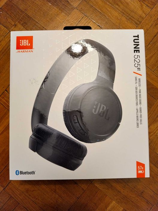 Słuchawki nauszne JBL Tune 525BT, nowe, nierozpakowane