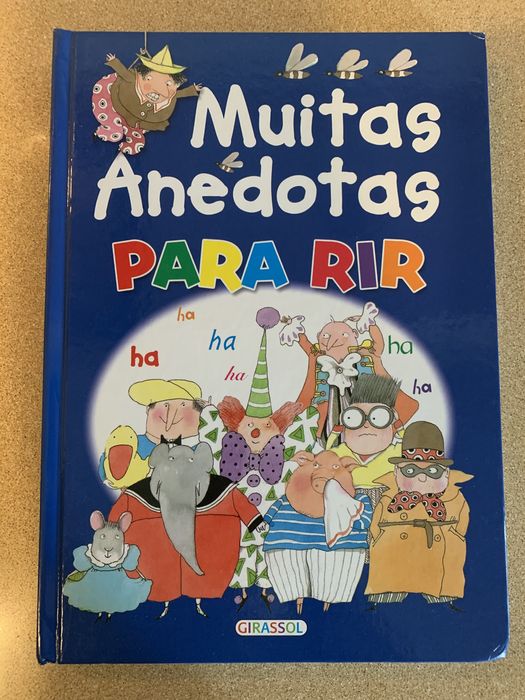 Livro “muitas anedotas para rir”