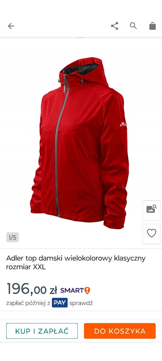 Softshell L Adler