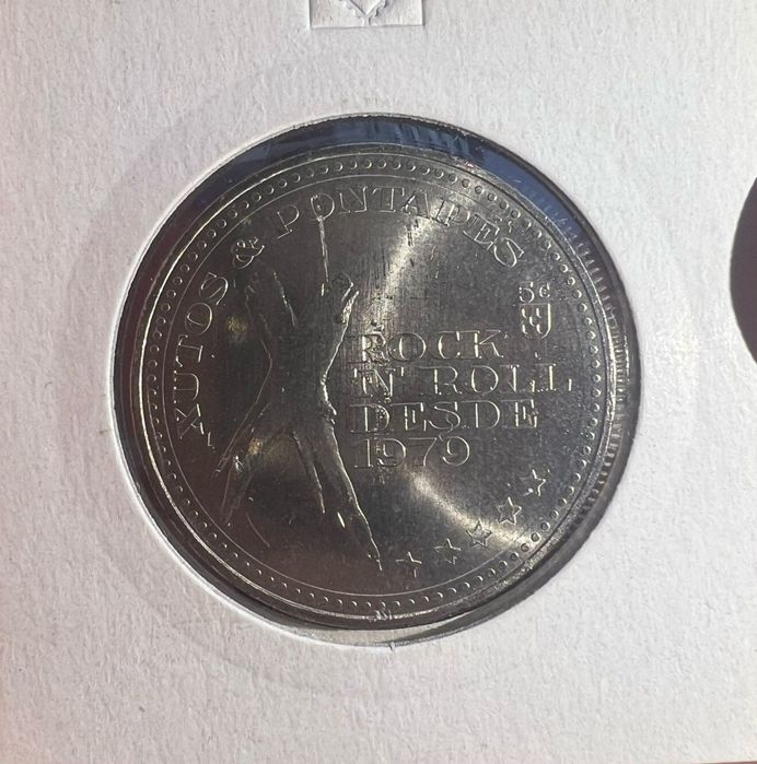 Moeda de 5€ Xutos e Pontapés 2024 *nova*
