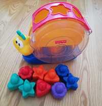 Ślimak sorter kształtów z dźwiękiem Fisher-Price