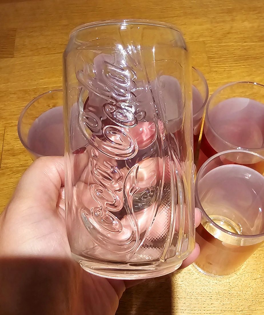 Coca Cola szklanki 8 sztuk