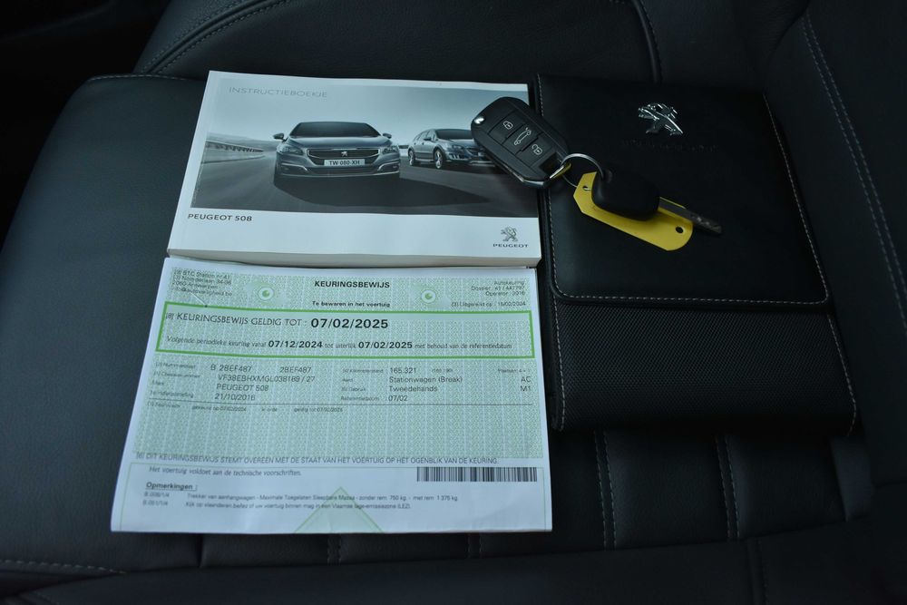 BEZWYPADKOWY Peugeot 508 Lift 2016r Navi Kamera Cofania NOWY Rozrząd