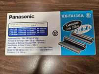 Taśma kopiująca do faksów Panasonic KX-FA136A  E – 2 rolki.