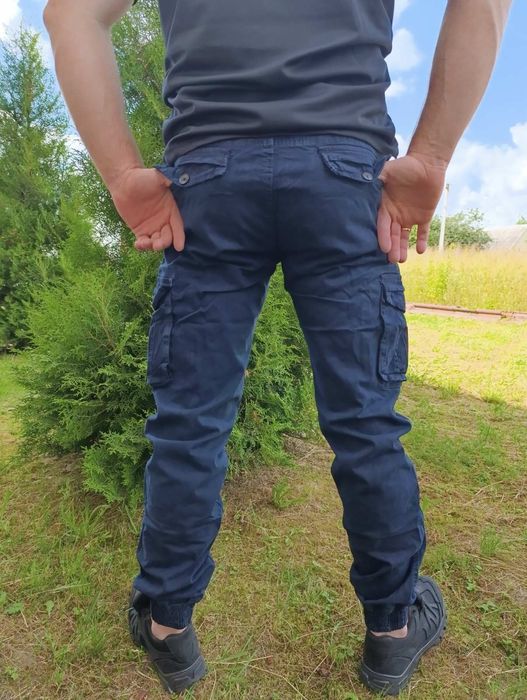 Чоловічі джогери штани ITENO чорні, сірі, сині, коричневі, олива.