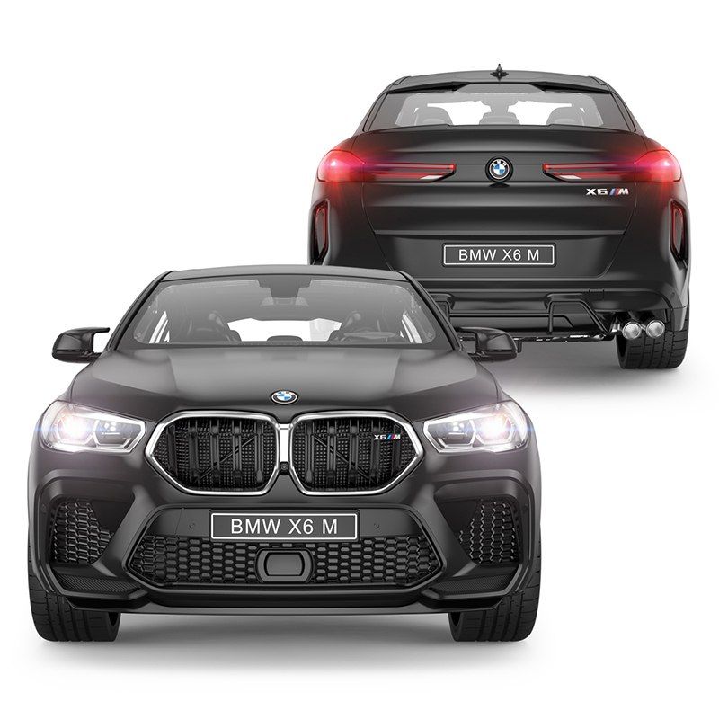 Autko auto zdalnie sterowane  BMW X6 M 1:14 RASTAR Czarny