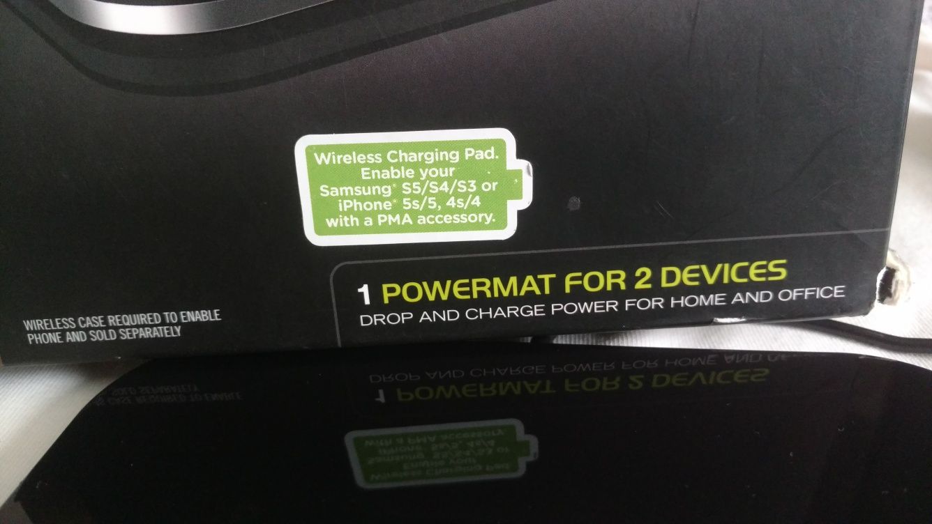 Безпровідна зарядка подвійна DURACELL POWERMATT