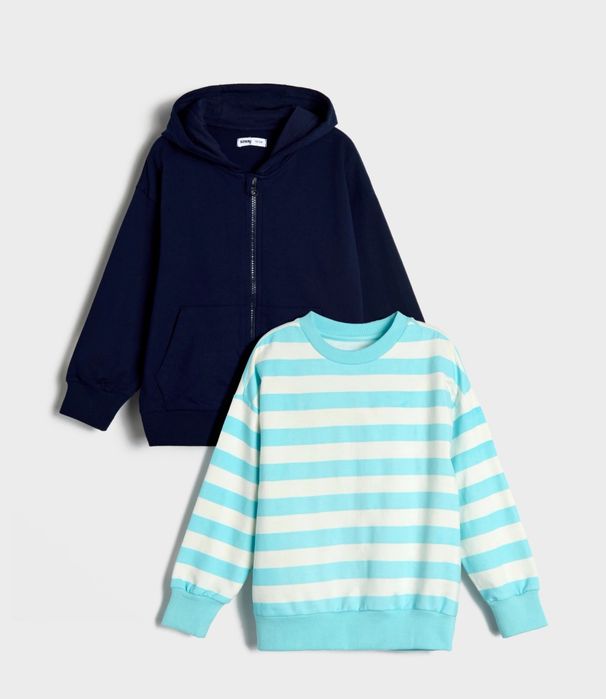 Капюшонка  и свитшот для мальчика Sinsay