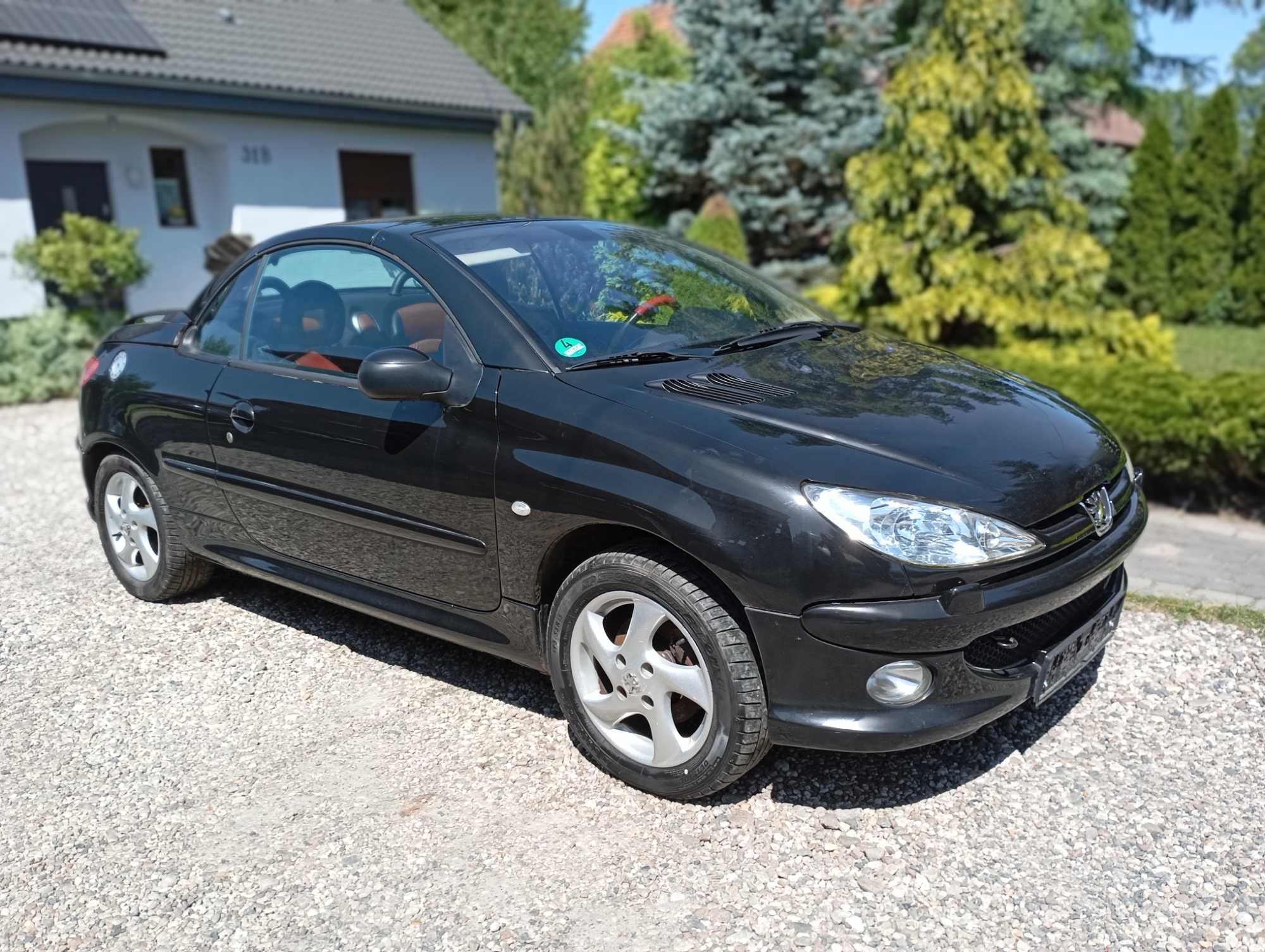 Peugeot 206CC cabrio 1.6 benzyna skóra, klima