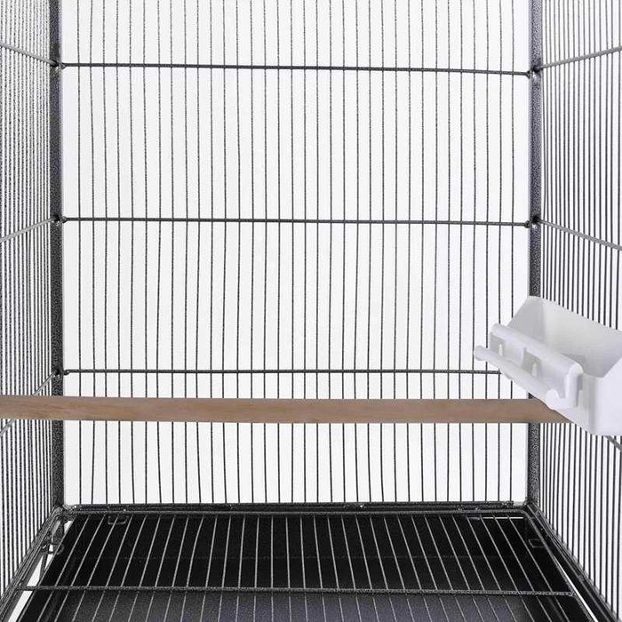 Klatka dla papug i ptaków – elegancka, pojemna, bezpieczna konstrukcja