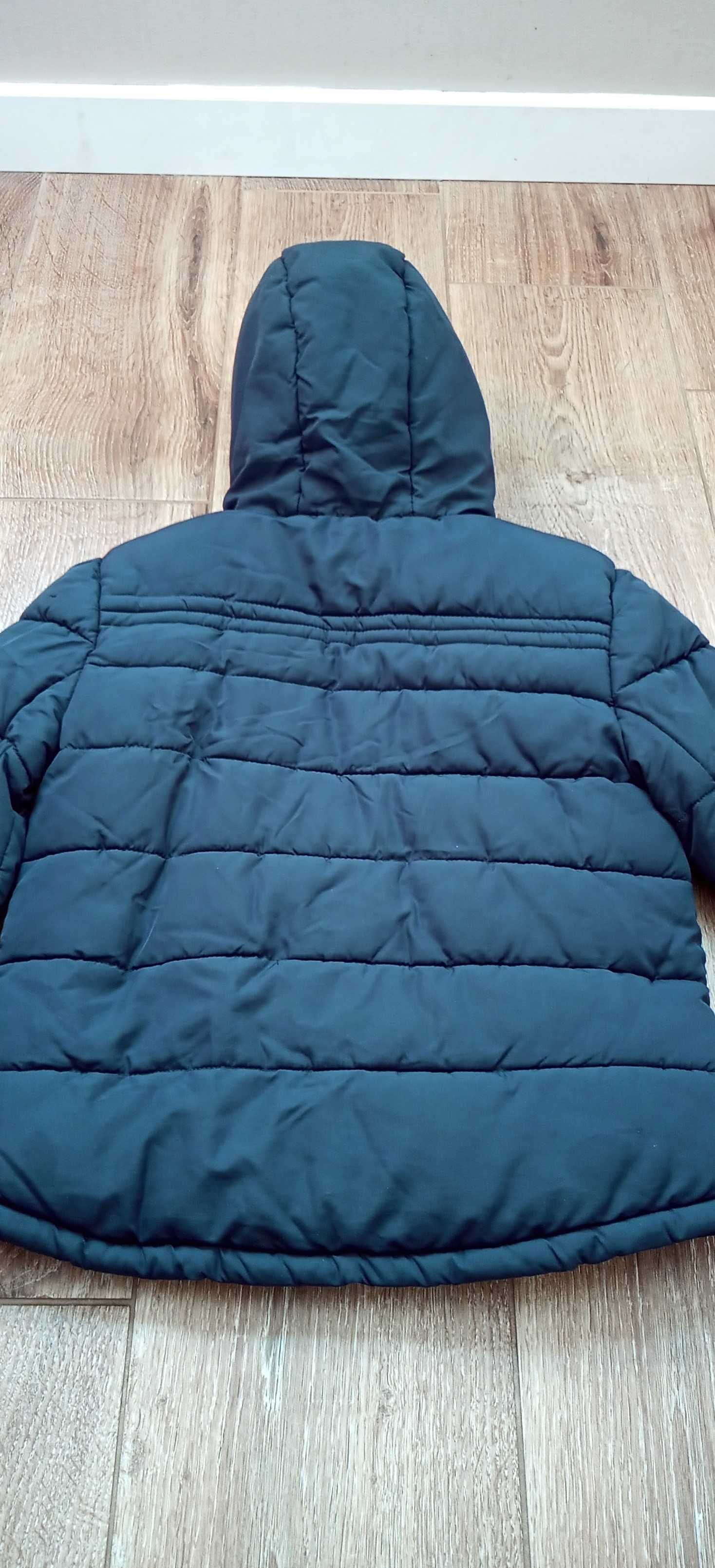 Kurtka zimowa dla chłopca granatowa 122/128 Marks & Spencer